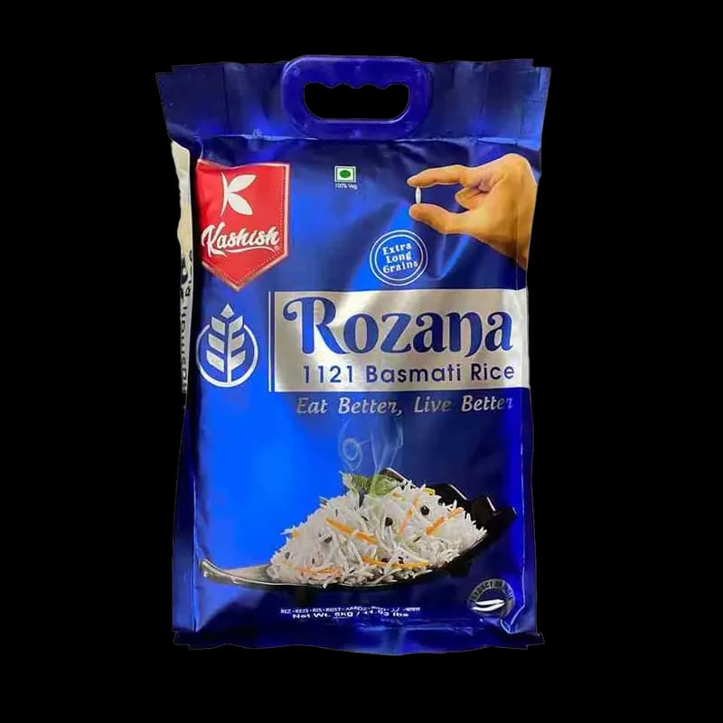 A bag of basmati rice